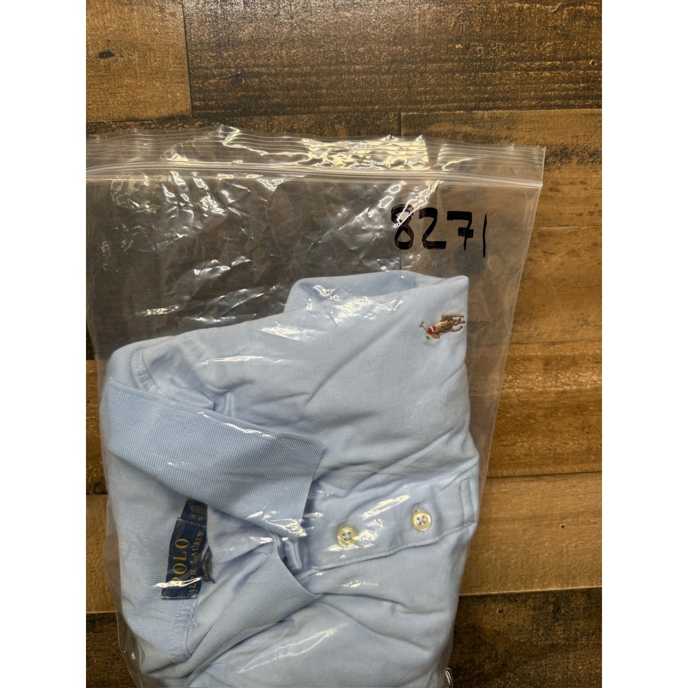 Ralph Lauren Polo Shirt Mens XL Classic Fit Light Blue Short Sleeve see photos - Picture 7 of 7